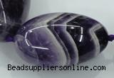 CNG356 15.5 inches 20*30mm - 30*40mm nuggets amethyst beads