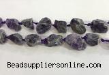 CNG3566 15.5 inches 18*20mm - 25*30mm nuggets rough amethyst beads