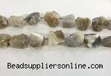 CNG3568 15.5 inches 18*20mm - 25*30mm nuggets rough agate beads