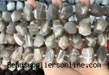 CNG3605 15.5 inches 13*20mm - 15*24mm faceted nuggets moonstone beads