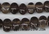 CNG38 15.5 inches 11*15mm nuggets smoky quartz gemstone beads