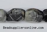 CNG47 15.5 inches 18*20mm faceted nuggets jasper gemstone beads