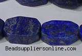 CNG5110 15.5 inches 14*20mm - 18*25mm freeform lapis lazuli beads