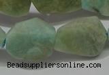 CNG5123 15.5 inches 14*20mm - 18*25mm freeform matte amazonite beads