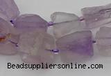 CNG5242 15.5 inches 8*12mm - 15*25mm nuggets amethyst beads