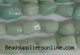 CNG554 15.5 inches 6*8mm nuggets amazonite gemstone beads