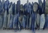 CNG5589 3*15mm - 6*20mm nuggets natural blue kyanite beads