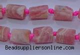 CNG5914 15.5 inches 4*6mm - 6*10mm nuggets rough rhodochrosite beads