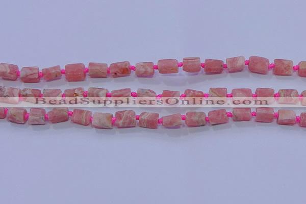 CNG5914 15.5 inches 4*6mm - 6*10mm nuggets rough rhodochrosite beads