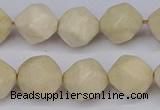 CNG6122 15.5 inches 8mm faceted nuggets jasper beads