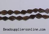 CNG6332 15.5 inches 14*18mm - 16*22mm freeform smoky quartz beads