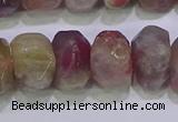 CNG6381 15.5 inches 6*14mm - 8*14mm nuggets tourmaline beads