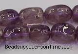 CNG6851 15.5 inches 12*16mm - 13*18mm nuggets amethyst beads