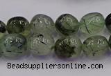 CNG6865 15.5 inches 8*12mm - 10*14mm nuggets prehnite beads