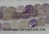 CNG700 15.5 inches 8*10mm nuggets amethyst beads wholesale