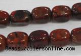 CNG719 15.5 inches 10*14mm nuggets brecciated jasper beads wholesale