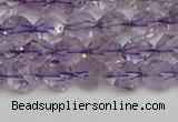 CNG7215 15.5 inches 6mm faceted nuggets amethyst beads wholesale