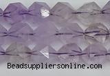 CNG7216 15.5 inches 8mm faceted nuggets amethyst beads wholesale