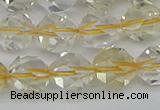 CNG7232 15.5 inches 10mm faceted nuggets citrine gemstone beads