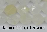 CNG7287 15.5 inches 10mm faceted nuggets white moonstone beads