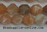 CNG7292 15.5 inches 10mm faceted nuggets moonstone beads