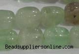 CNG736 15.5 inches 13*18mm nuggets fluorite beads wholesale