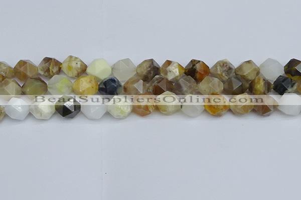 CNG7373 15.5 inches 12mm faceted nuggets mixed opal beads