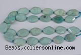 CNG7463 15.5 inches 20*25mm - 25*35mm faceted freeform amazonite beads