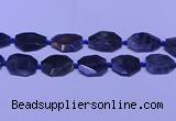 CNG7517 15.5 inches 25*35mm - 30*40mm faceted freeform labradorite beads