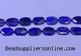 CNG7534 15.5 inches 18*25mm - 25*35mm faceted freeform lapis lazuli beads