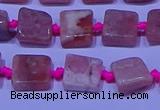 CNG7544 15.5 inches 6*8mm - 10*12mm freeform rhodochrosite beads