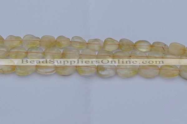 CNG7572 15.5 inches 10*14mm - 13*18mm freeform citrine beads