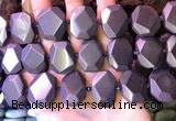 CNG7583 15.5 inches 15*20mm - 18*25mm faceted freeform hematite beads