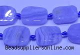 CNG7611 15.5 inches 10*14mm - 12*16mm freeform blue lace agate beads