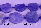 CNG7613 15.5 inches 12*12mm - 15*16mm freeform kyanite beads