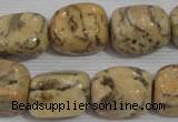 CNG775 15.5 inches 13*18mm nuggets feldspar jasper beads wholesale