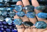 CNG7821 15.5 inches 13*18mm - 18*25mm faceted freeform apatite beads