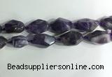 CNG7956 15.5 inches 15*25mm - 20*40mm nuggets smoky quartz beads