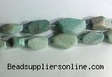 CNG7960 15.5 inches 15*25mm - 20*40mm nuggets amazonite beads