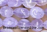 CNG8002 15.5 inches 6*8mm nuggets light lavender amethyst beads