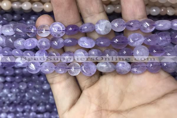 CNG8031 15.5 inches 8*10mm nuggets lavender amethyst beads