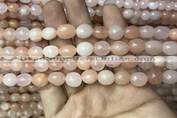 CNG8042 15.5 inches 8*10mm nuggets pink aventurine beads