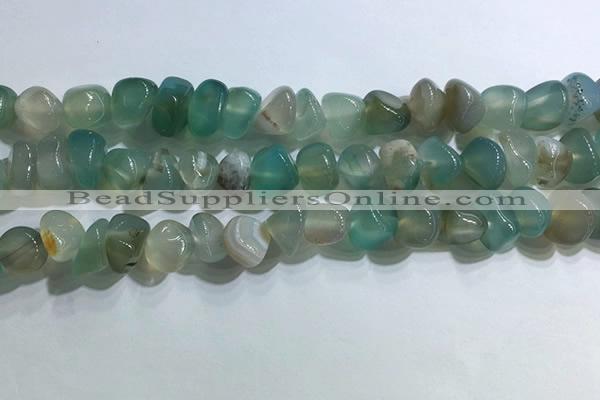 CNG8103 15.5 inches 6*8mm - 10*12mm agate gemstone chips beads