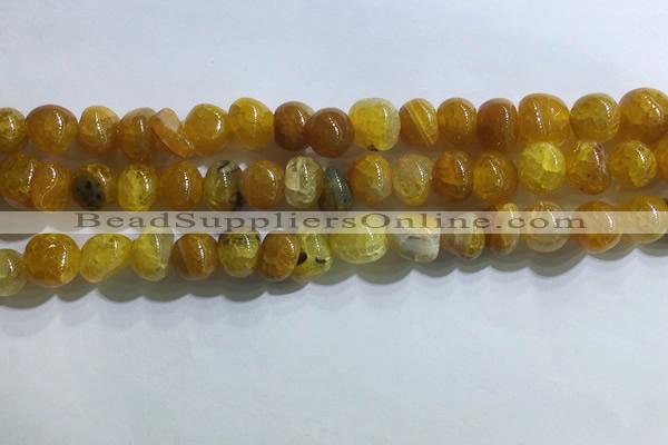 CNG8108 15.5 inches 6*8mm - 10*12mm agate gemstone chips beads