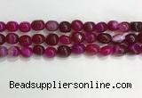 CNG8117 15.5 inches 8*12mm nuggets agate beads wholesale