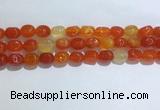 CNG8118 15.5 inches 8*12mm nuggets agate beads wholesale