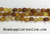 CNG8124 15.5 inches 8*12mm nuggets agate beads wholesale