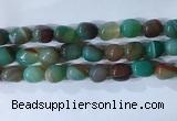 CNG8138 15.5 inches 8*12mm nuggets striped agate beads wholesale