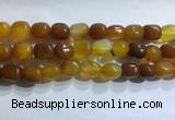 CNG8151 15.5 inches 10*14mm nuggets agate beads wholesale