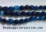 CNG8156 15.5 inches 10*14mm nuggets agate beads wholesale